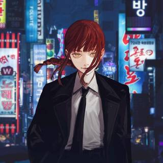 Makima phone wallpaper