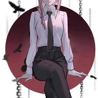 Makima phone wallpaper