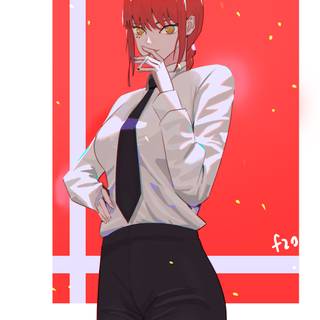 Makima phone wallpaper