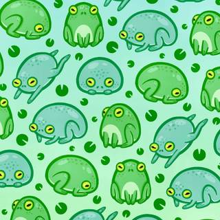 Frog iPhone wallpaper