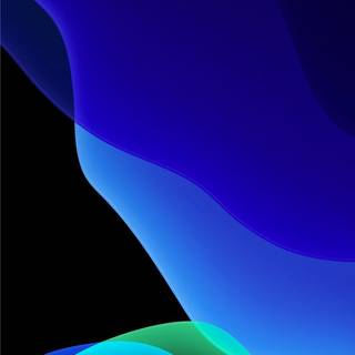 Blue iPhone 13 wallpaper