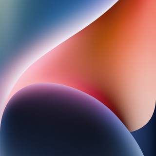 Blue iPhone 13 wallpaper