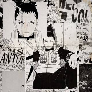 Black and white anime iPhone wallpaper