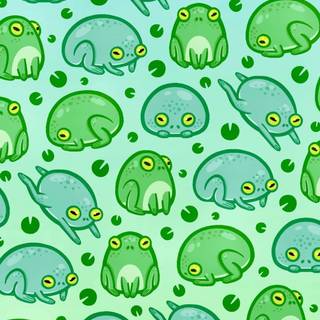 Frog iPhone wallpaper