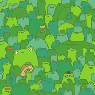 Frog iPhone wallpaper