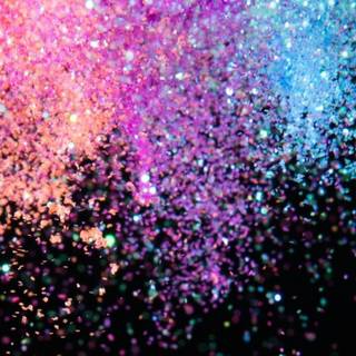 iPhone glitter wallpaper
