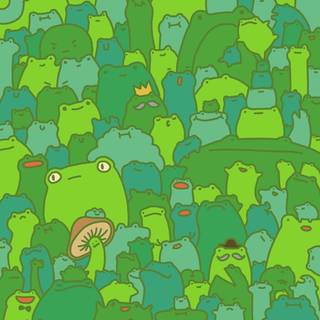 Frog phone wallpaper