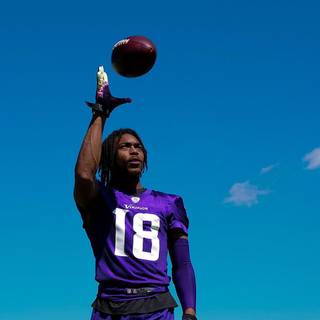 Justin Jefferson iPhone wallpaper