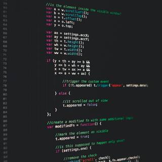 Programming phone wallpaper
