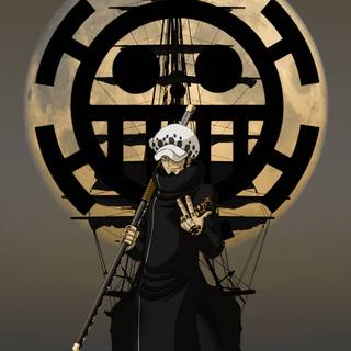 Trafalgar Law phone wallpaper
