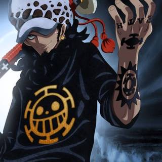Trafalgar Law phone wallpaper