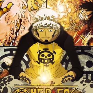 Trafalgar Law phone wallpaper