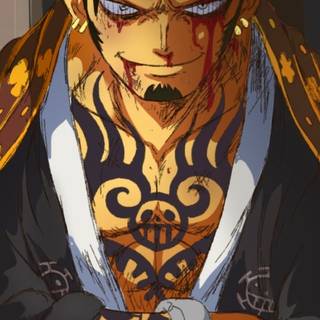 Trafalgar Law phone wallpaper
