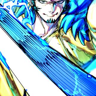 Trafalgar Law phone wallpaper