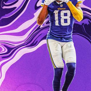 Justin Jefferson iPhone wallpaper