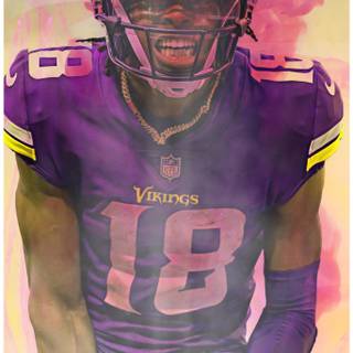 Justin Jefferson iPhone wallpaper