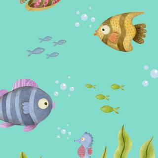 Fish phone wallpaper