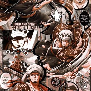 Trafalgar Law phone wallpaper