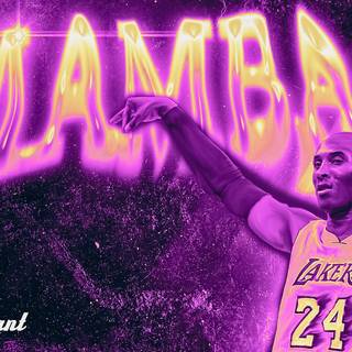 Kobe Bryant purple wallpaper
