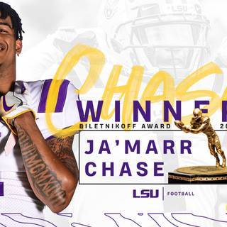 Ja'marr Chase LSU wallpaper