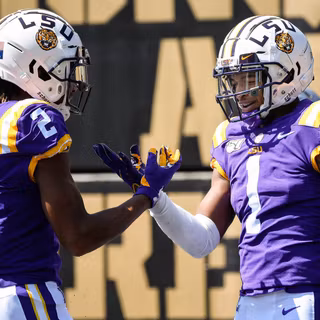 Ja'marr Chase LSU wallpaper