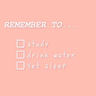 Pink study wallpaper