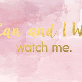 Pink study wallpaper