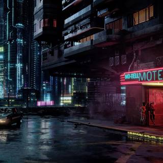 Cyberpunk 2077 night city wallpaper