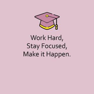 Pink study wallpaper