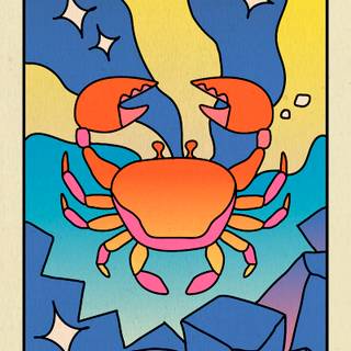 Zodiac sign Cancer wallpaper