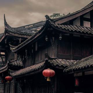 Traditional Chinese wallpaper