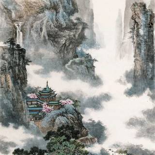 Traditional Chinese wallpaper