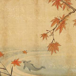 Traditional Chinese wallpaper