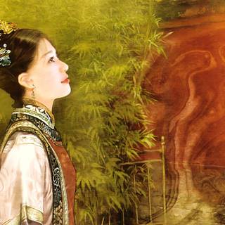 Traditional Chinese wallpaper