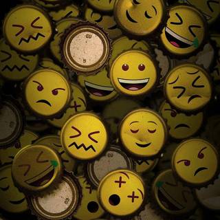 Depressed Emoji wallpaper