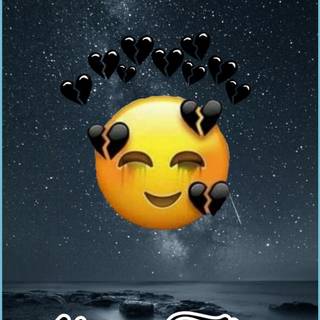 Depressed Emoji wallpaper