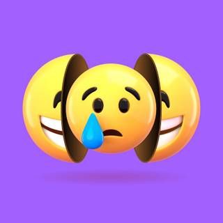 Depressed Emoji wallpaper