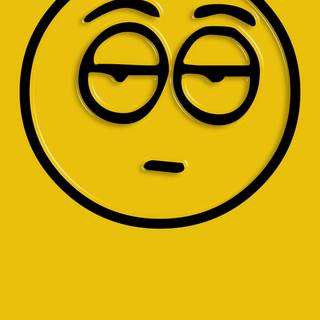 Depressed Emoji wallpaper