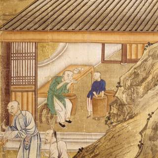 Traditional Chinese wallpaper