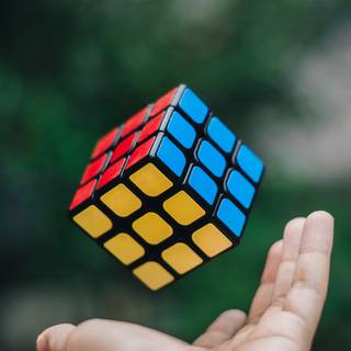 Speed cube wallpaper