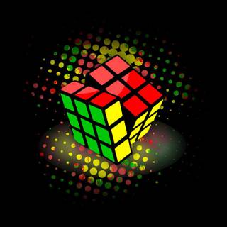 Speed cube wallpaper