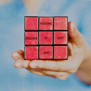 Speed cube wallpaper