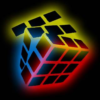 Speed cube wallpaper