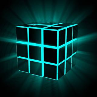 Speed cube wallpaper
