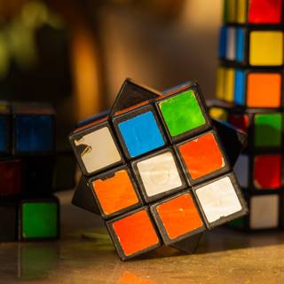 Speed cube wallpaper