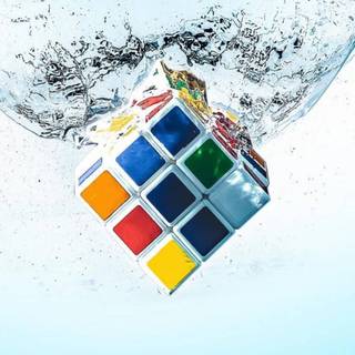 Speed cube wallpaper