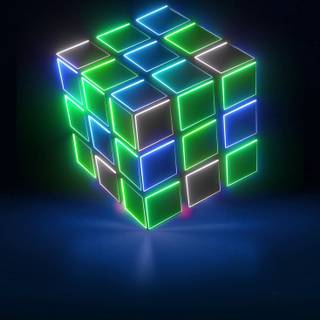 Speed cube wallpaper