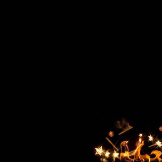 Minimalistic Halloween PC wallpaper