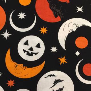 iPhone Halloween retro wallpaper