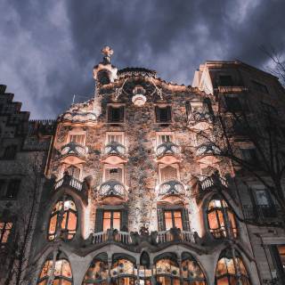 Autumn Barcelona wallpaper